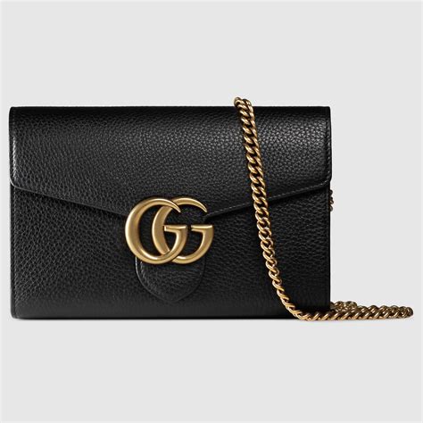 gucci marmont mini chain bag uk|Gucci small bag with chain.